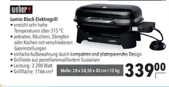 Citti Lumin Black Elektrogrill tilbud