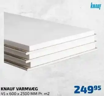 Davidsen Knauf Varmvæg tilbud