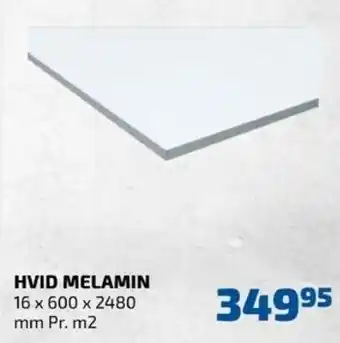 Hvid Melamin