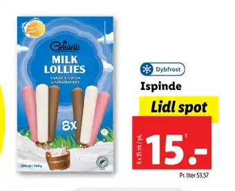 Lidl Ispinde tilbud