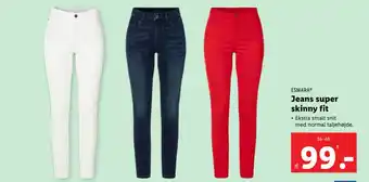 Lidl Jeans super skinny fit tilbud