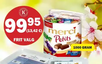 Købmandsgården Merci Petits tilbud