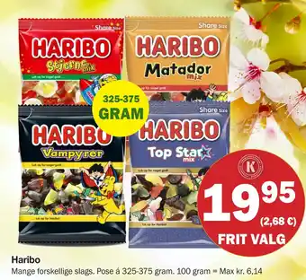 Købmandsgården Haribo tilbud