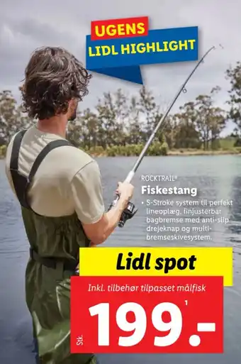 Lidl Fiskestang tilbud