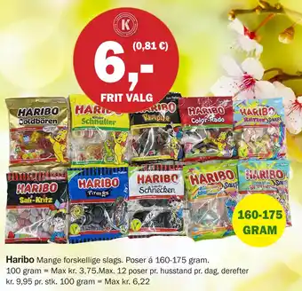 Købmandsgården Haribo tilbud