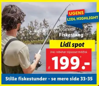 Lidl Fiskestang tilbud