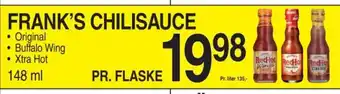 FRANK'S CHILISAUCE