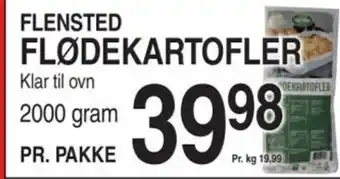 FLENSTED FLØDEKARTOFLER