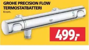 XL-BYG GROHE PRECISION FLOW TERMOSTATBATTERI tilbud