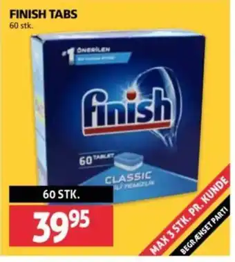 XL-BYG FINISH TABS tilbud