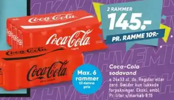 Bilka Coca-Cola sodavand tilbud