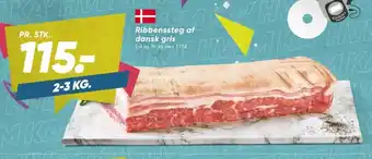 Bilka Ribbenssteg af dansk gris tilbud