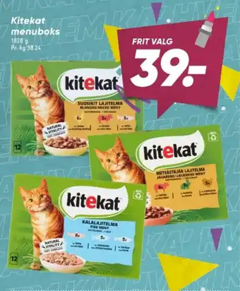 Bilka Kitekat menuboks tilbud