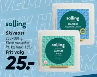 Bilka Skiveost tilbud