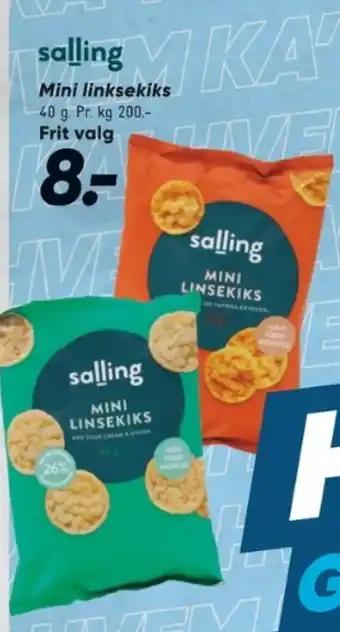 Bilka Mini linksekiks tilbud
