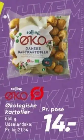 Bilka Økologiske kartofler tilbud