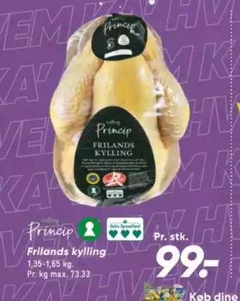 Bilka Frilands kylling tilbud