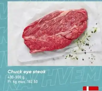 Bilka Chuck eye steak tilbud