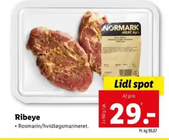 Lidl Ribeye tilbud