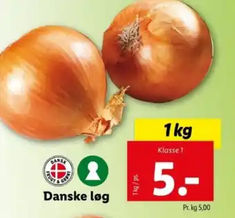 Lidl Danske løg tilbud