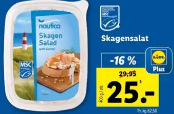 Lidl Skagensalat tilbud