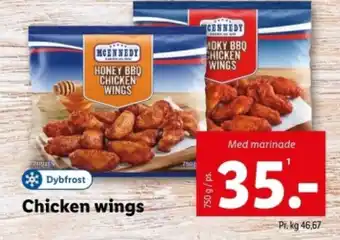 Lidl Chicken wings tilbud