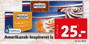 Lidl Amerikansk-inspireret is tilbud