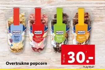 Lidl Overtrukne popcorn tilbud