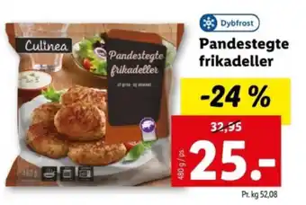 Lidl Pandestegte frikadeller tilbud