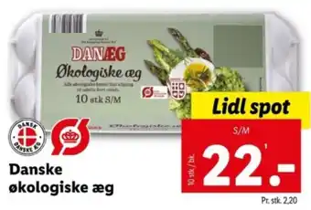 Lidl Danske Økologiske æg tilbud