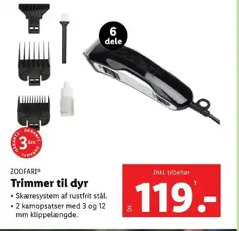 Lidl Trimmer til dyr tilbud