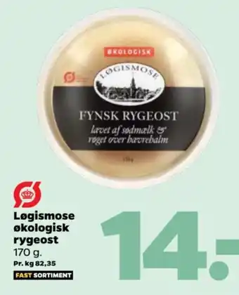 Netto Løgismose økologisk rygeost tilbud