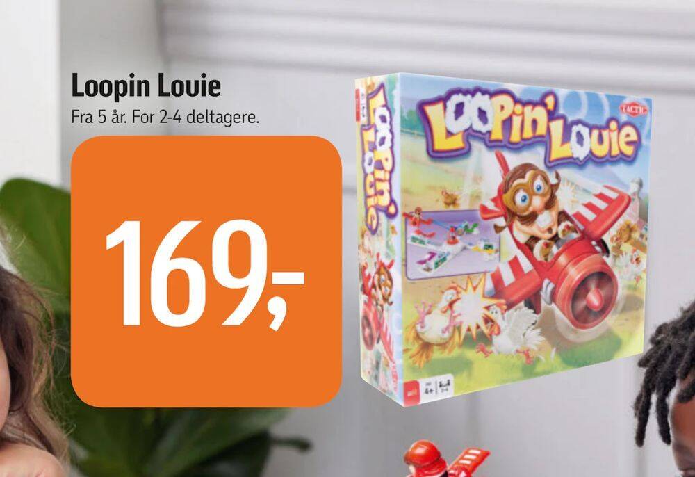 Loopin Louie tilbud hos Føtex