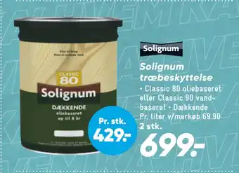 Bilka Solignum træbeskyttelse tilbud