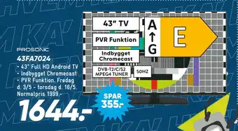 Bilka PROSONIC 43FA7024 tilbud