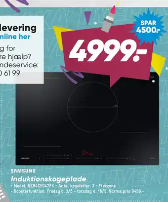 Bilka Induktionskogeplade tilbud