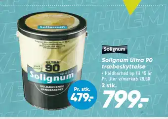 Bilka Solignum Ultra 90 træbeskyttelse tilbud