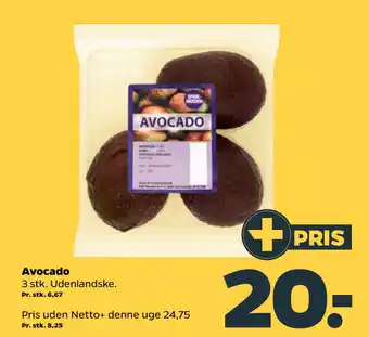 Netto Avocado tilbud