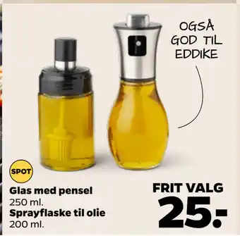 Sprayflaske til olie