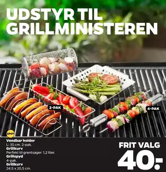 Netto Grillkurv tilbud
