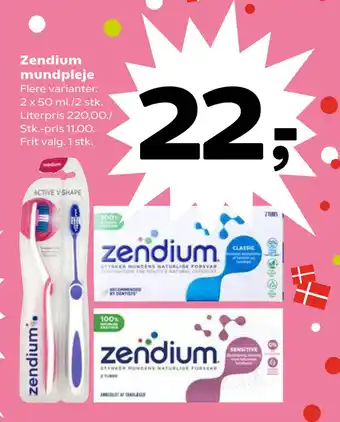 Kvickly Zendium mundpleje tilbud