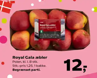 Kvickly Royal Gala æbler tilbud