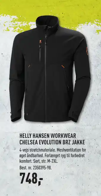 Johannes Fog HELLY HANSEN WORKWEAR CHELSEA EVOLUTION BRZ JAKKE tilbud