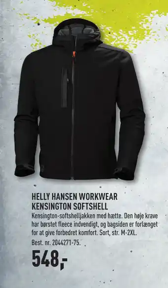 Johannes Fog HELLY HANSEN WORKWEAR KENSINGTON SOFTSHELL tilbud