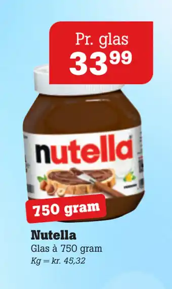 Poetzsch Padborg Nutella tilbud