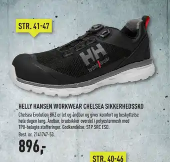 Johannes Fog HELLY HANSEN WORKWEAR CHELSEA SIKKERHEDSSKO tilbud