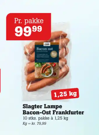 Poetzsch Padborg Slagter Lampe Bacon-Ost Frankfurter tilbud