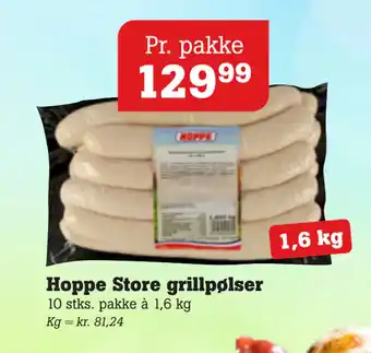 Poetzsch Padborg Hoppe Store grillpølser tilbud