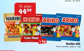 Poetzsch Padborg Haribo slik tilbud