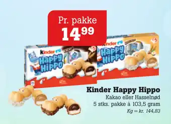 Poetzsch Padborg Kinder Happy Hippo tilbud